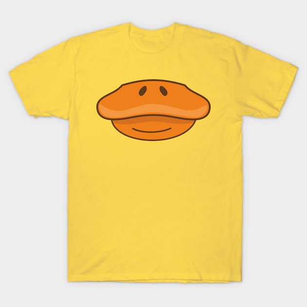 Duck Beak Face T-Shirt by Jennifer